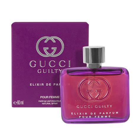 gucci elixir de parfum femme|gucci guilty elixir.